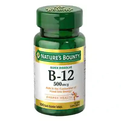 Nature's Bounty B12 500mcg